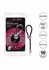 CalExotics E-Z Cinch Silicone Lasso Adjustable Support Ring Black
