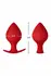 FORTO F-63 Rattler Spade Medium Red Premium Silicone Plug