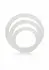 CalExotics Silicone Support Rings Set of 3 Flexible Sizes Black