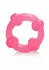 Island Rings Double Stacker TPE Dual Support Ring with Beads Transparent