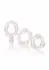 Magic C-Rings Set 3pcs TPR Stretchy Rings with Textured Surface