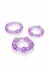 Island Rings Set - 3-Piece TPR Anatomical Support Rings, Assorted Sizes