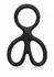 CalExotics Silicone Ball Spreader Triple Support Ring Black