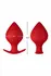 FORTO F-60 SPADE Large Red Premium Silicone Plug, Anchor Base