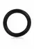 Rubber Ring Small - Flexible Support Ring, Compact Size, Black