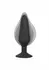 COLT Pumper Plug XXXL Inflatable Silicone System Black 6.25”