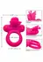 CalExotics Butterfly Dual Ring Silicone Rechargeable Intimate Enhancer