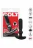 COLT Vibrating Anal T Rechargeable Flexible Silicone Probe Black