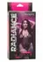 Radiance Deep V Bodysuit Plus Size Mesh Rhinestone 3X Black