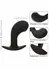Rock Bottom Curved Probe Silicone Intimate Device USB Rechargeable Black