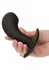 Rock Bottom Curved Probe Silicone Intimate Device USB Rechargeable Black