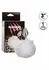 CalExotics Running Wild Bunny Tail Metallic Plug with Fluffy Accent