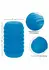 Pop Sock Ribbed Reversible Intimate Sleeve - Flexible & Textured, Clear