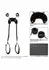 Nocturnal PositionStrap Pillow - Adjustable Support System with Velvet Cushion