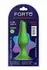 FORTO F-11R RATTLER LUNGO Medium Green Silicone Intimate Device