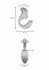 ToyJoy Twist C-Shaped Intimate Vibrator by Twist - Ergonomic Precision Design