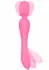 TOYJOY The Evermore 2-in-1 Massager Rechargeable Liquid Silicone Pink