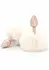 ToyJoy HAPPINESS Enchanting Bunnytail Aluminum Plug with Faux Fur Tail Silver