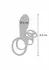 ToyJoy Halo Halo C-Ring Sleeve Intimate Silicone Ring Vibrating Black