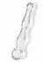 TOYJOY GLASS WORXX Sparkle Wand - Glass Intimate Massager, Wavy Design