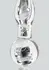 TOYJOY GLASS WORXX Sparkle Wand - Glass Intimate Massager, Wavy Design