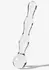 TOYJOY GLASS WORXX Sparkle Wand - Glass Intimate Massager, Wavy Design