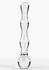 TOYJOY GLASS WORXX Sparkle Wand - Glass Intimate Massager, Wavy Design