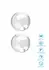 TOYJOY GLASS WORXX Pearl Drops Weighted Kegel Training Balls Glass