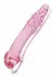 TOYJOY GLASS WORXX Dual-Ended Rhinestone Wand Pink Glass 21 cm