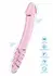 TOYJOY GLASS WORXX Dual-Ended Rhinestone Wand Pink Glass 21 cm