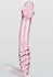 TOYJOY GLASS WORXX Dual-Ended Rhinestone Wand Pink Glass 21 cm