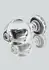 TOYJOY GLASS WORXX Brilliant Anal Star Glass Plug, Bulbous Tip, Clear