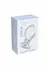TOYJOY GLASS WORXX Brilliant Anal Star Glass Plug, Bulbous Tip, Clear
