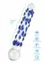TOYJOY GLASS WORXX Diamond Dazzler Dong Blue Glass Intimate Model