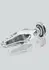 TOYJOY GLASS WORXX Star Sparkler - Glass Plug, Tapered, Clear