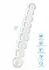 TOYJOY GLASS WORXX Dual-Use Frozen Fountain Glass Massager 18 cm