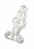 TOYJOY GLASS WORXX Crystal Anal Jewel - Glass Plug with Flared Base