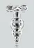TOYJOY GLASS WORXX Crystal Anal Jewel - Glass Plug with Flared Base