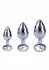 TOYJOY Disco Diamond Plug Medium Aluminium Faceted Gem Base
