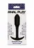 ToyJoy Smooth Anal Plug XLarge Silicone Body-Safe 13.7cm Black