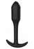 ToyJoy Smooth Plug Large Silicone Anal Model 12.2 cm Black