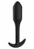 ToyJoy Smooth Plug Large Silicone Anal Model 12.2 cm Black