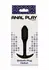 ToyJoy Smooth Plug Medium Silicone Anal Model 10.9cm Black