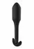 ToyJoy Smooth Plug Medium Silicone Anal Model 10.9cm Black