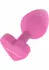 ToyJoy Booty Sweethearts Silicone Plug Heart Base Let's F*ck Black