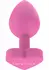 ToyJoy Booty Sweethearts Silicone Plug Heart Base Let's F*ck Black
