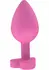 ToyJoy Booty Sweethearts Silicone Plug Heart Base Let's F*ck Black