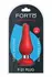 FORTO F-21 Tear Drop Medium Red Premium Silicone Plug