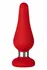 FORTO F-21 Tear Drop Medium Red Premium Silicone Plug