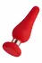 FORTO F-21 Tear Drop Medium Red Premium Silicone Plug